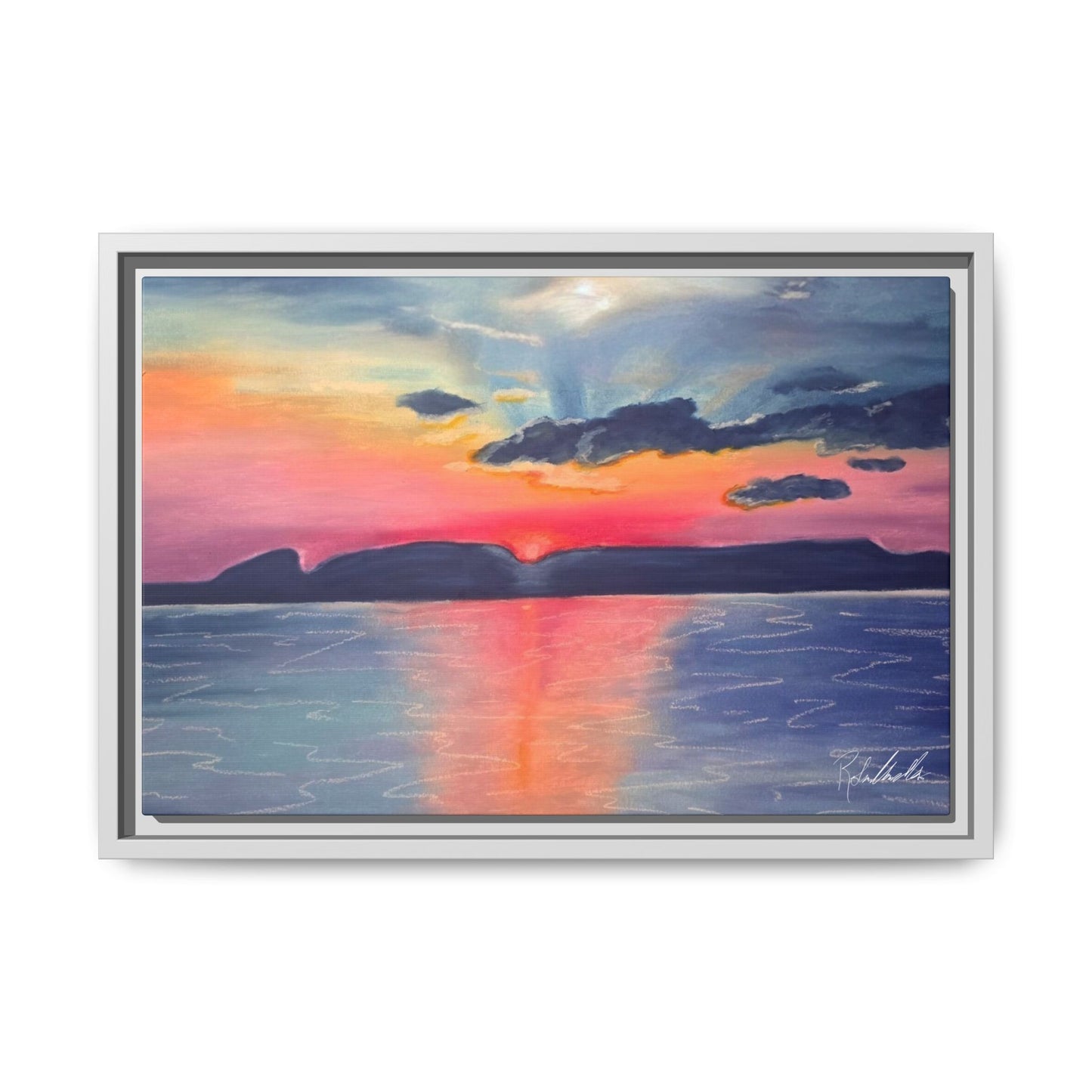 Sleeping Giant at Dawn Framed Wall Art