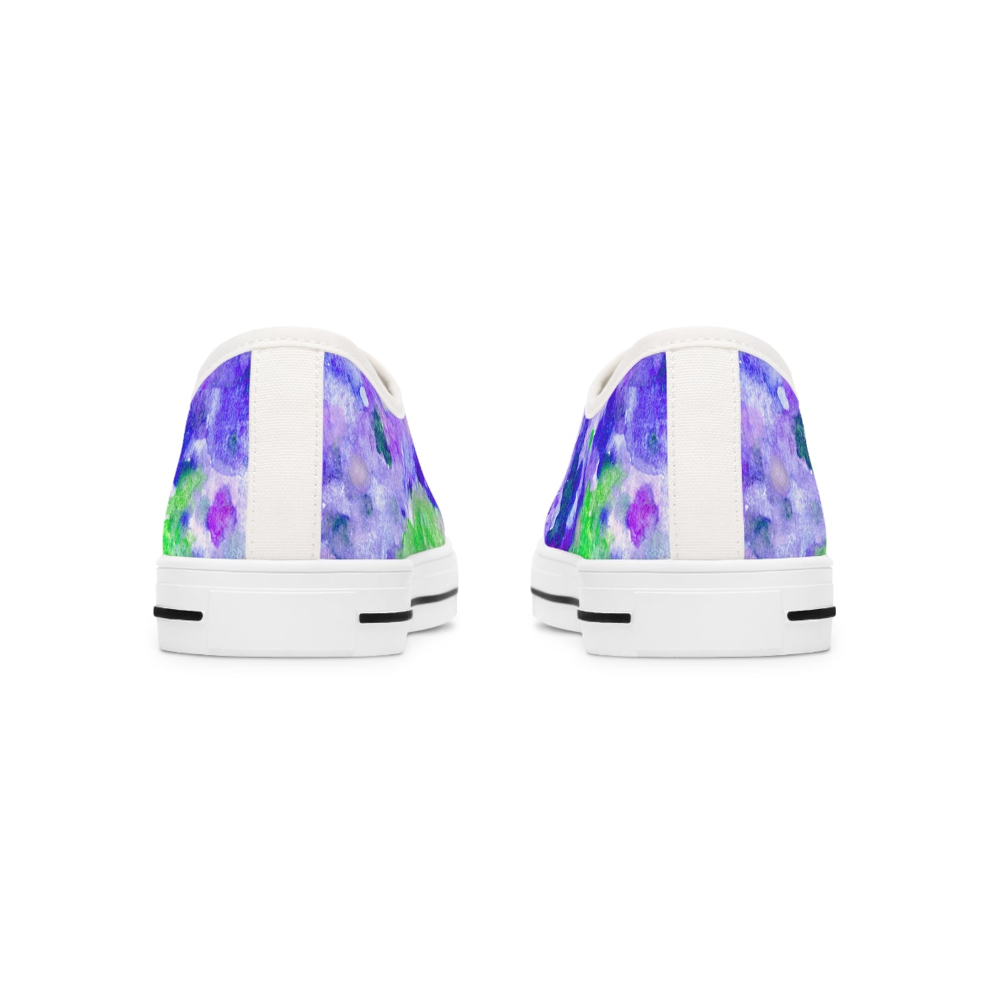 Purple Dot Unisex Classic Low Top Sneakers