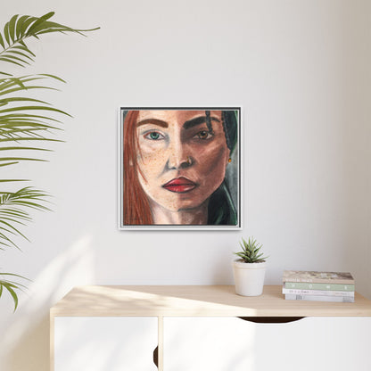 Beyond Race Woman Framed Wall Art