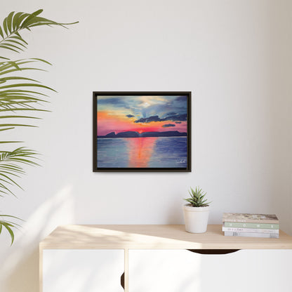 Sleeping Giant at Dawn Framed Wall Art