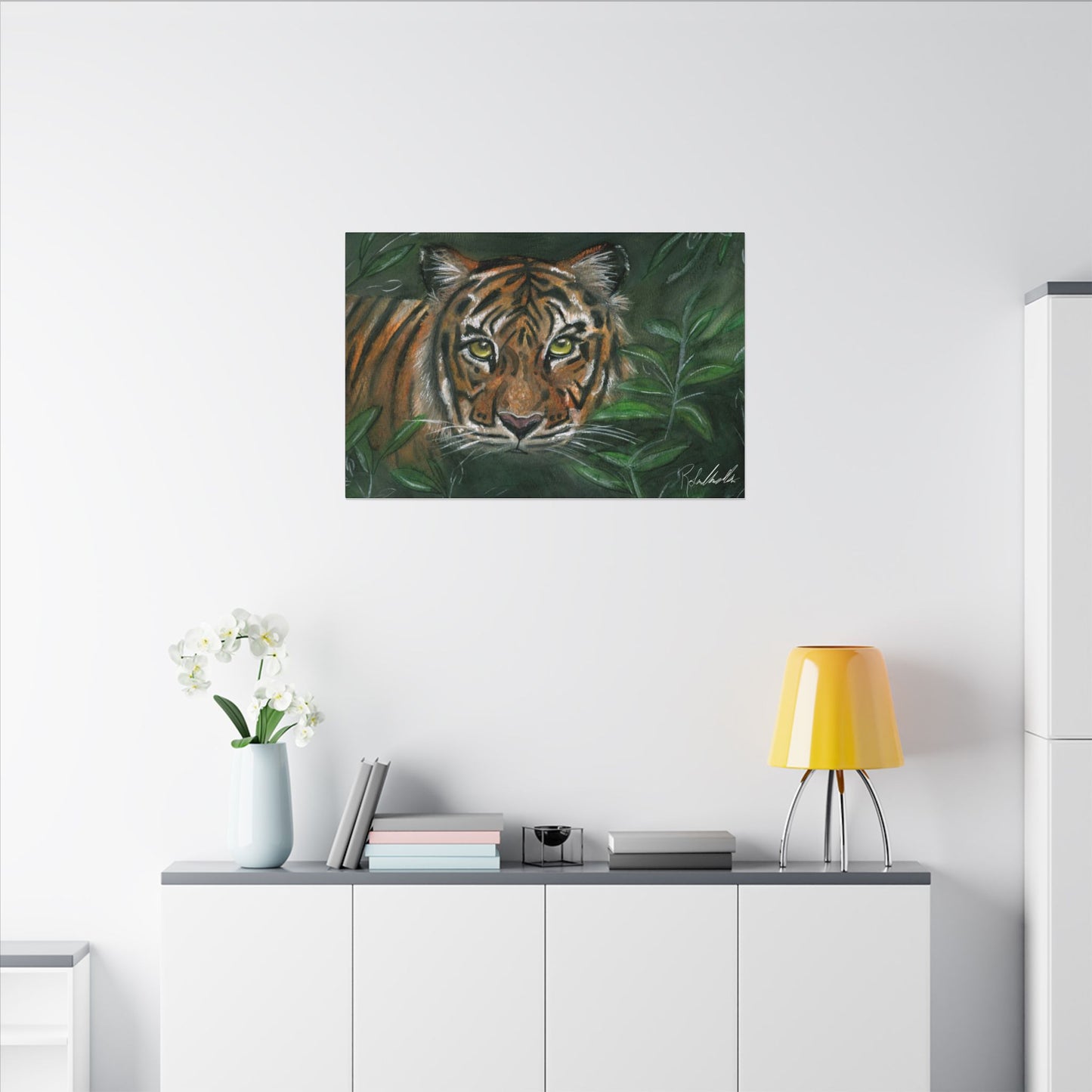 Jungle Tiger Canvas Gallery Wrap