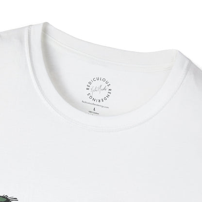 Raptor Graphic T-Shirt — Green Dinosaur Illustration Tee