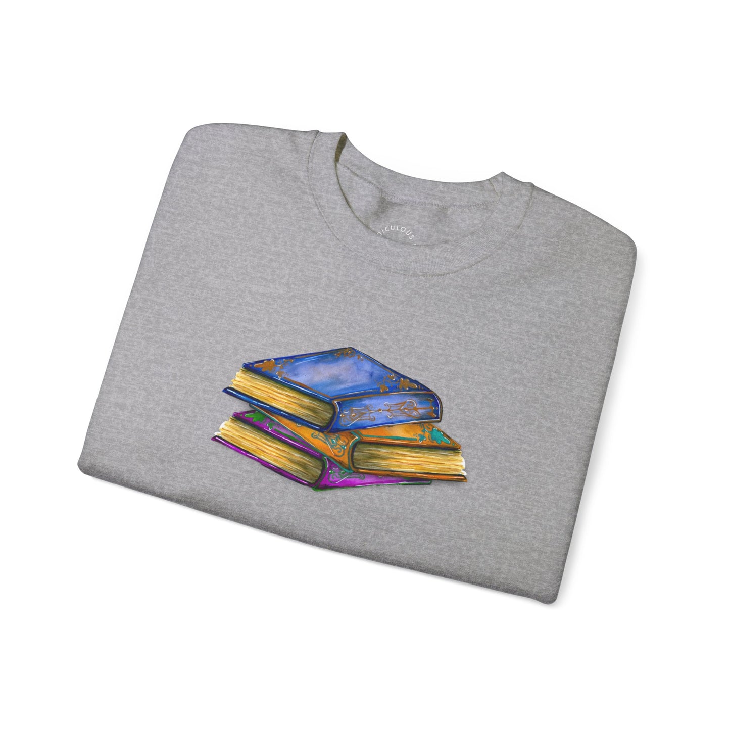 Book- His jaw tightened... Unisex Heavy Blend™ Crewneck Sweatshirt