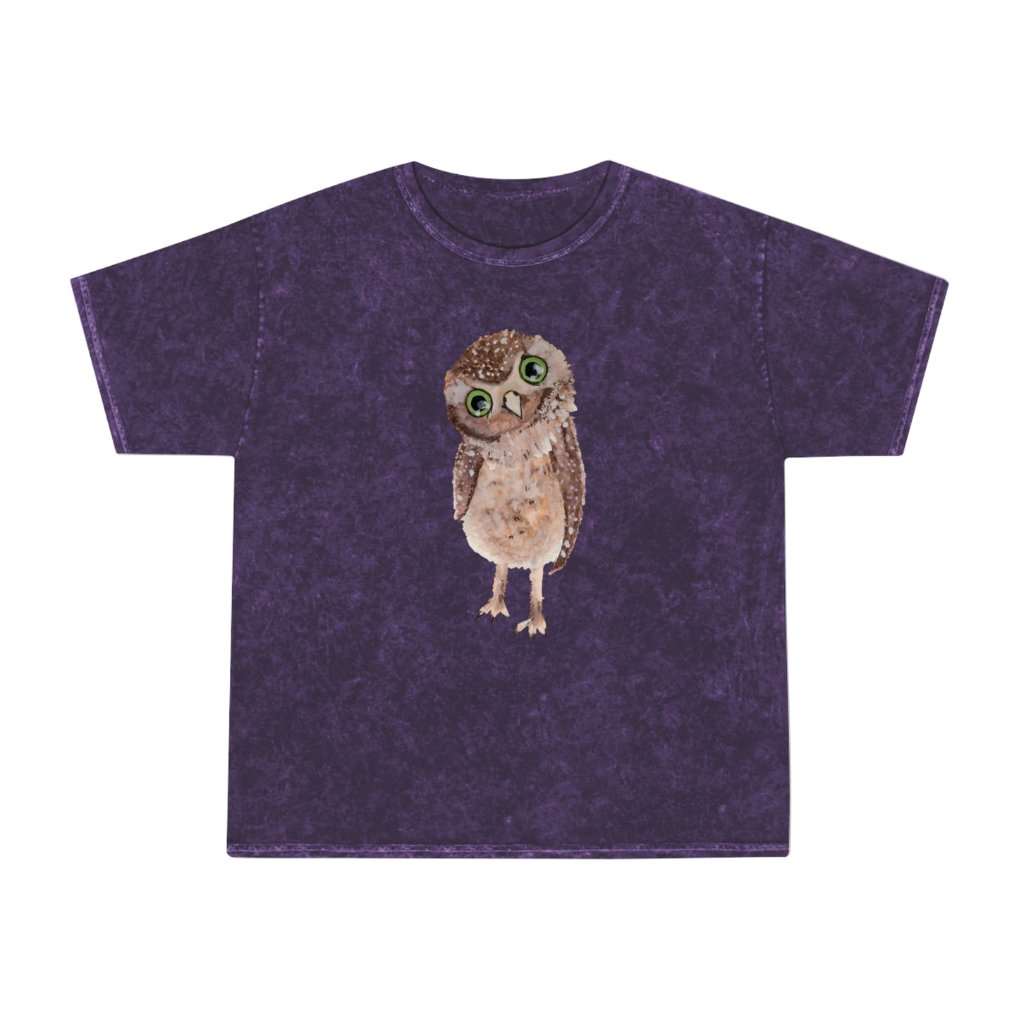 Owl Mineral Unisex Wash T-Shirt