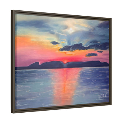 Sleeping Giant at Dawn Framed Wall Art
