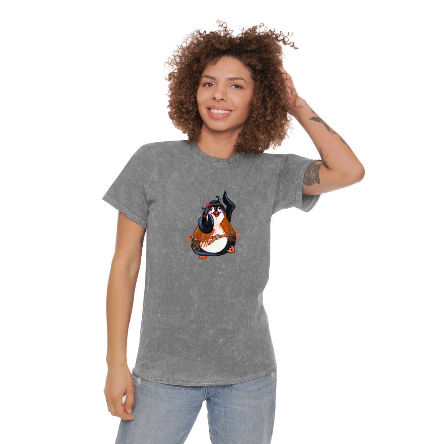 Penguin Mineral Unisex Wash T-Shirt