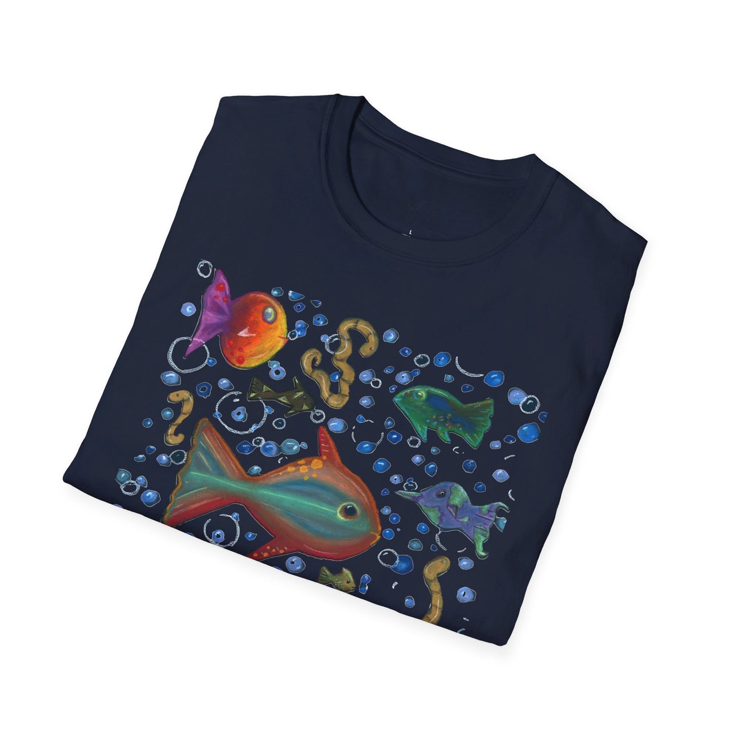 Fish Unisex Softstyle T-Shirt