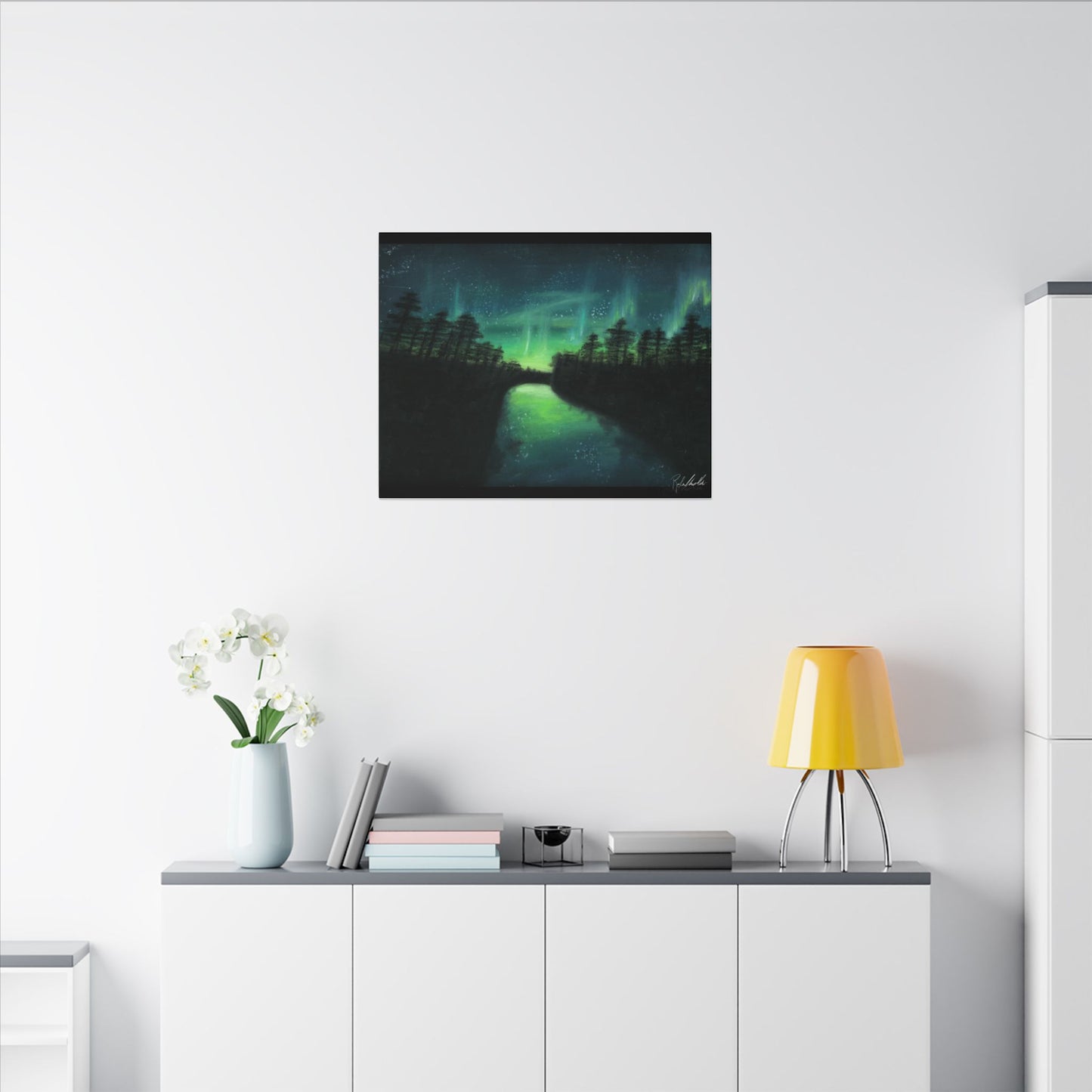 Northern Lights Canvas Gallery Wrap