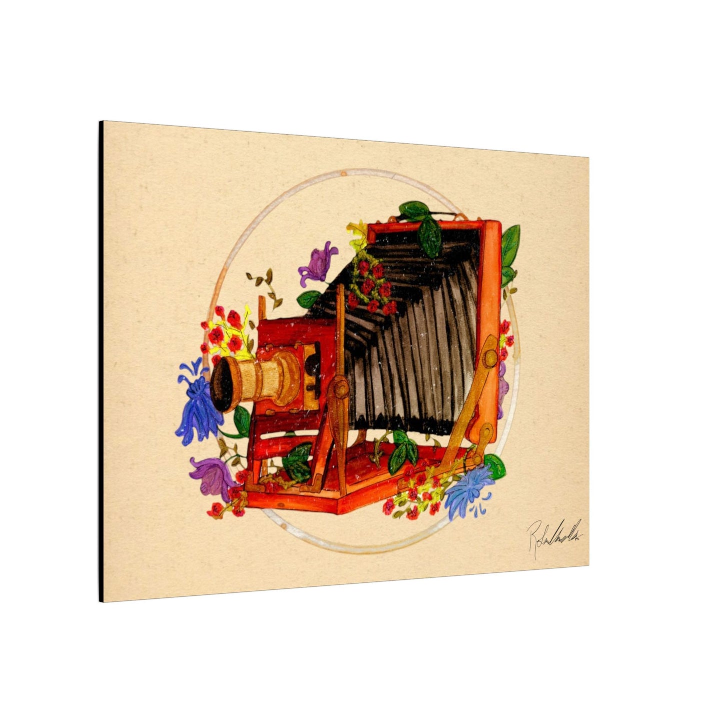 Vintage camera Canvas Gallery Wrap