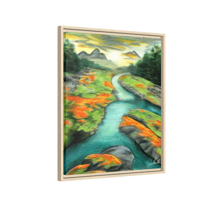 Mountain Stream Framed Wall Art