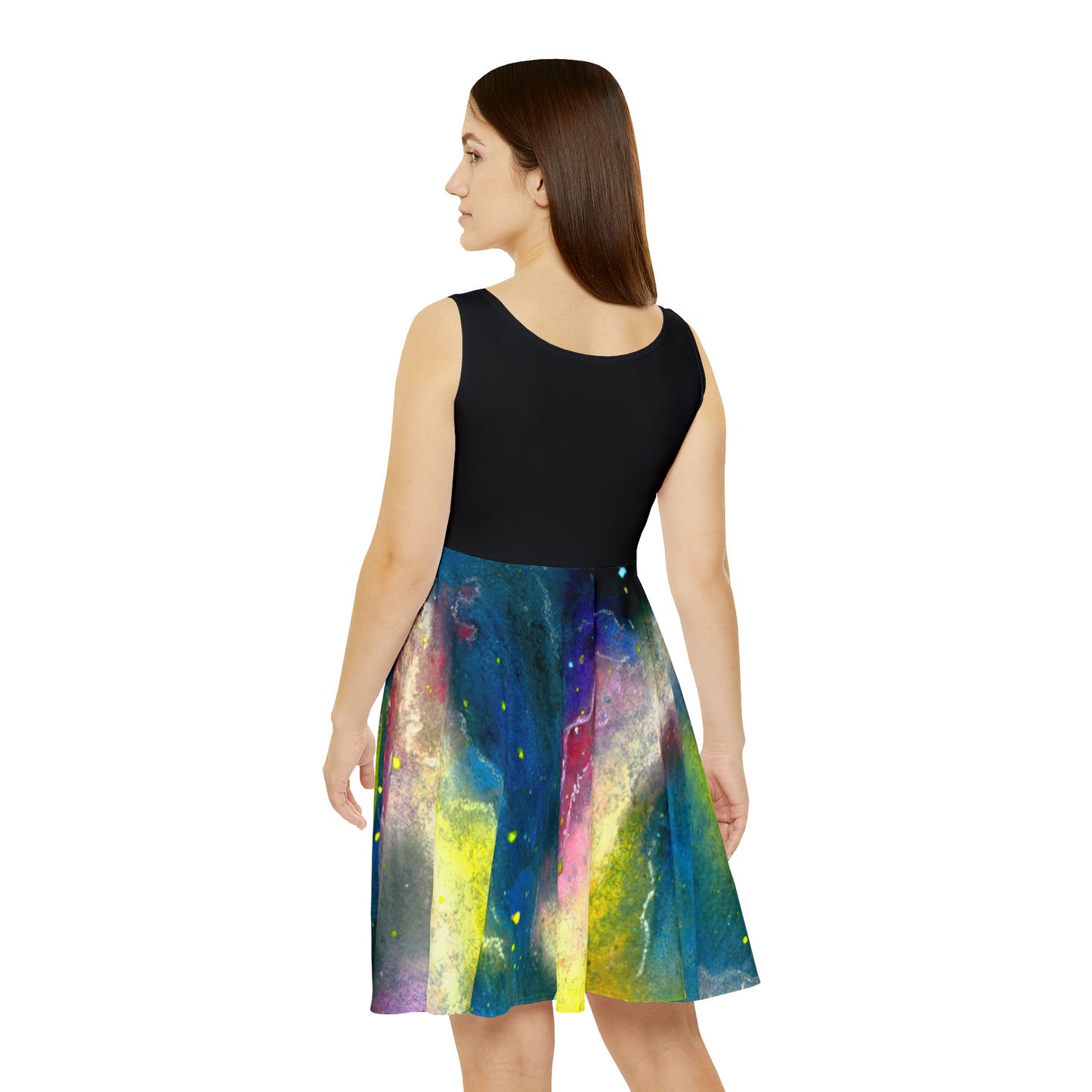 Sunrise Galaxy Women's Skater Dress (AOP)