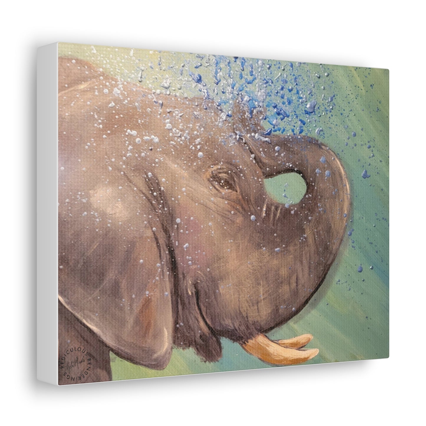 Elephant Canvas Gallery Wraps