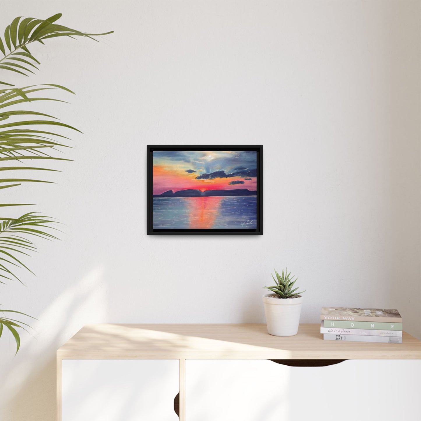 Sleeping Giant at Dawn Framed Wall Art
