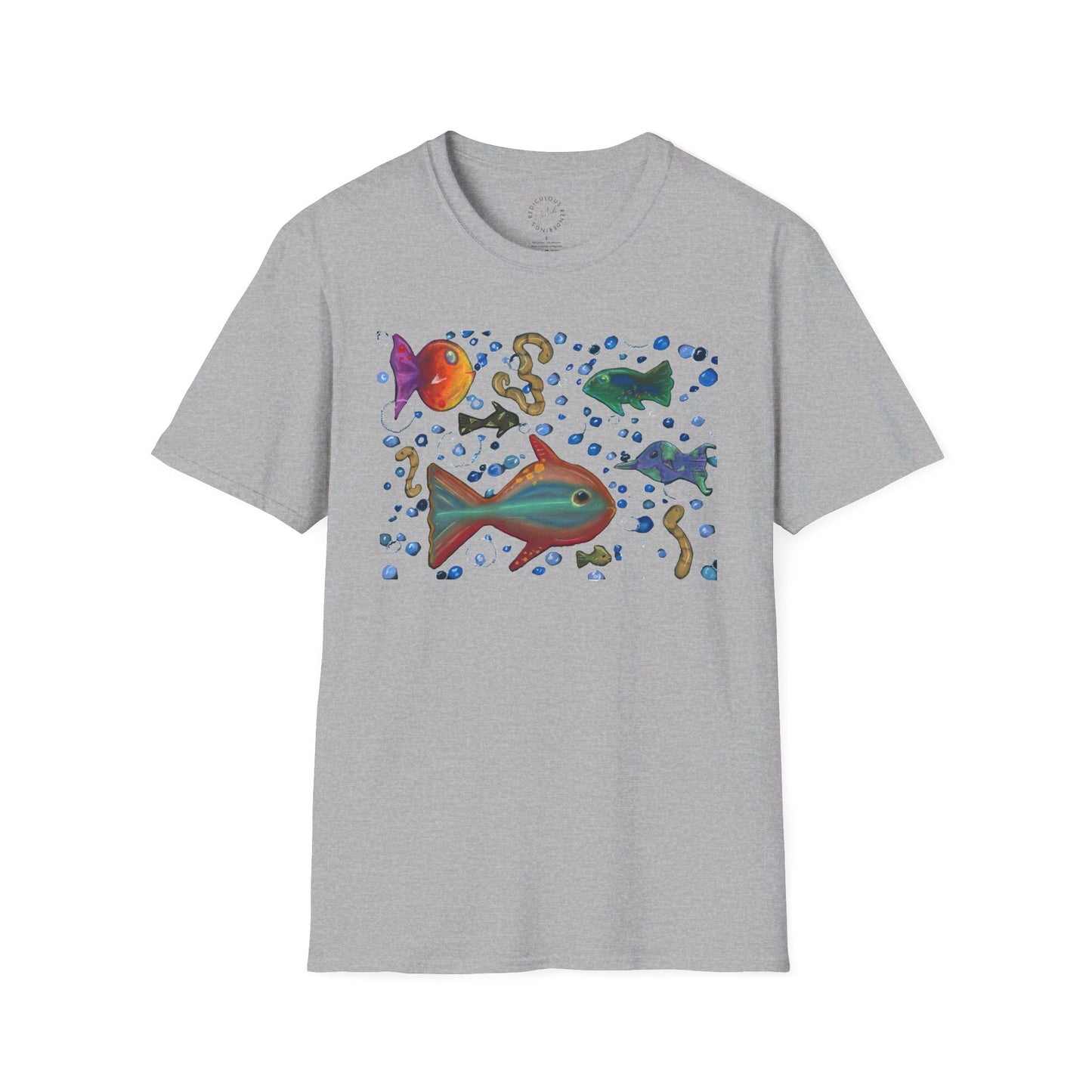 Fish Unisex Softstyle T-Shirt