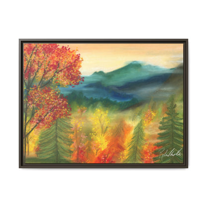 Fall Mountains Framed Wall Art