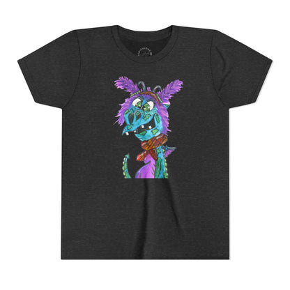 Youth Tee — Colorful Friendly Monster Kids Graphic T-Shirt