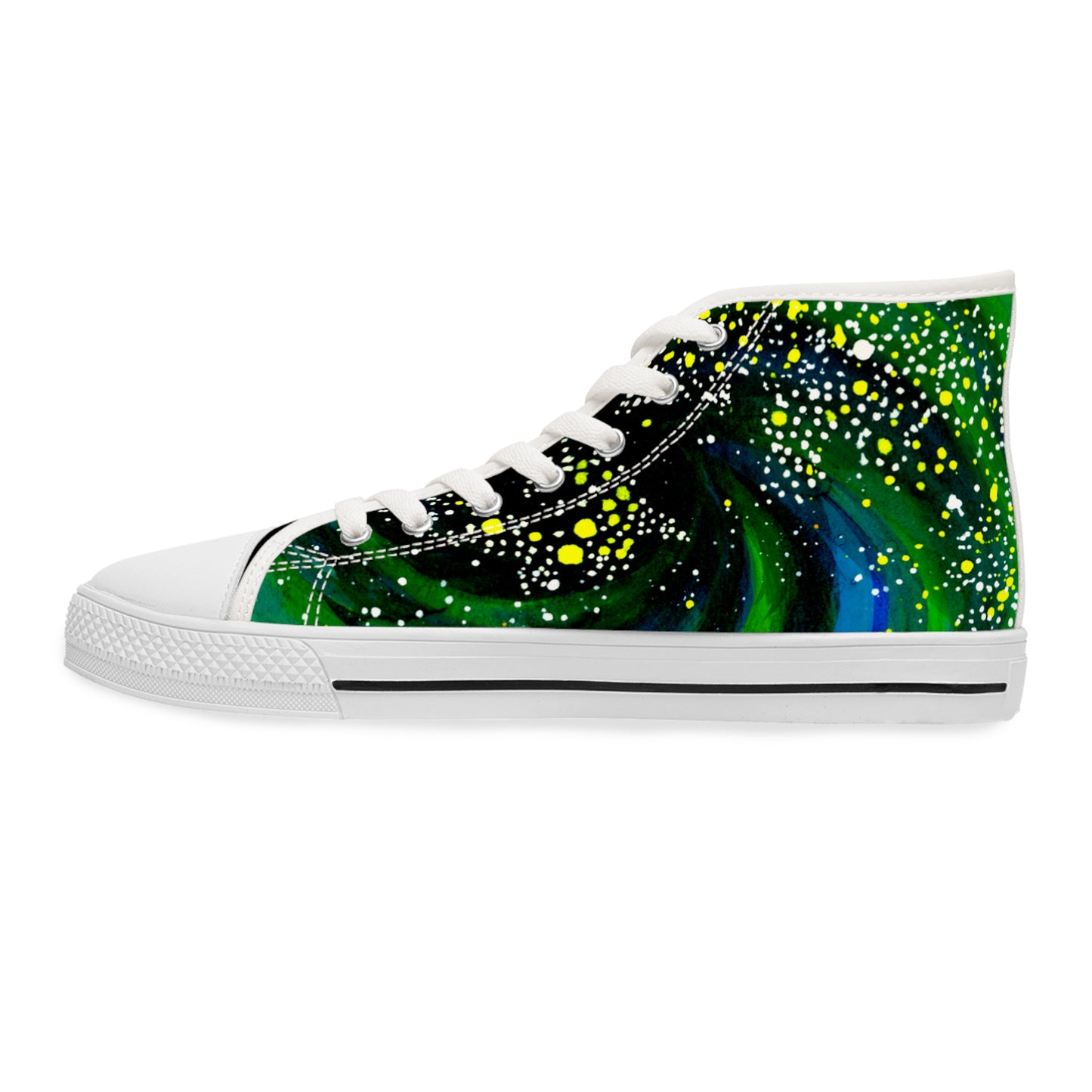 Spiral Galaxy Unisex Classic High Top Sneakers