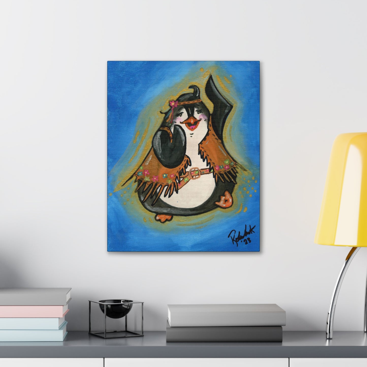 Penguin Canvas Gallery Wraps