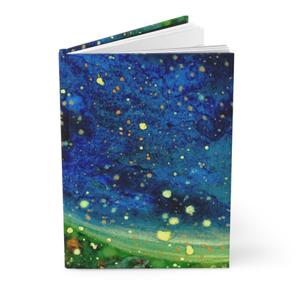 Blue Planet Galaxy Hardcover Journal Matte