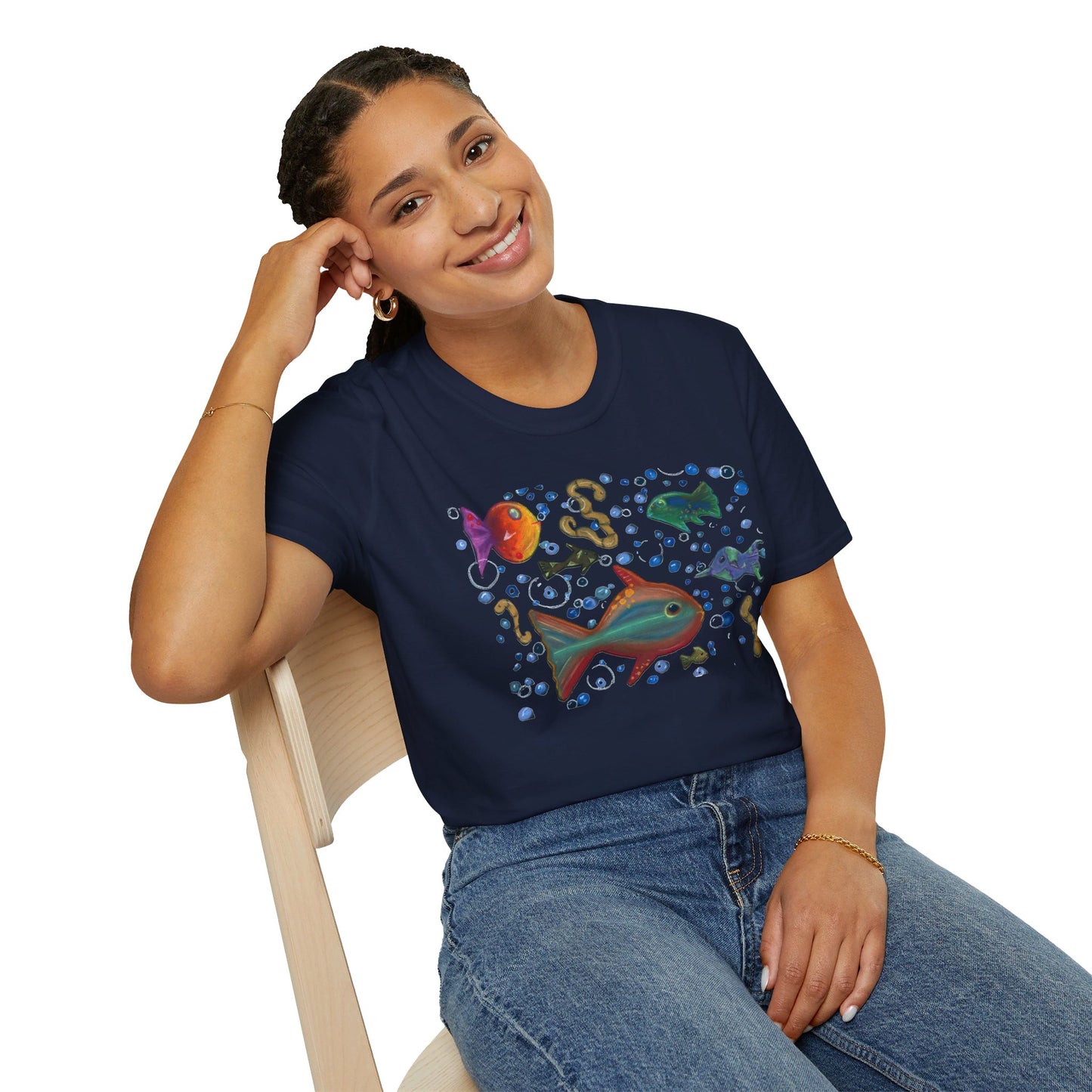 Fish Unisex Softstyle T-Shirt