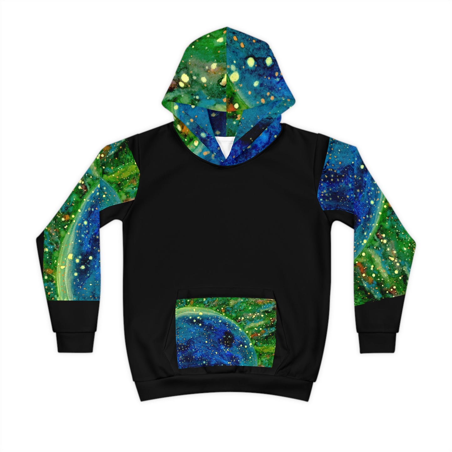 Blue Planet Galaxy Children's Hoodie (AOP)