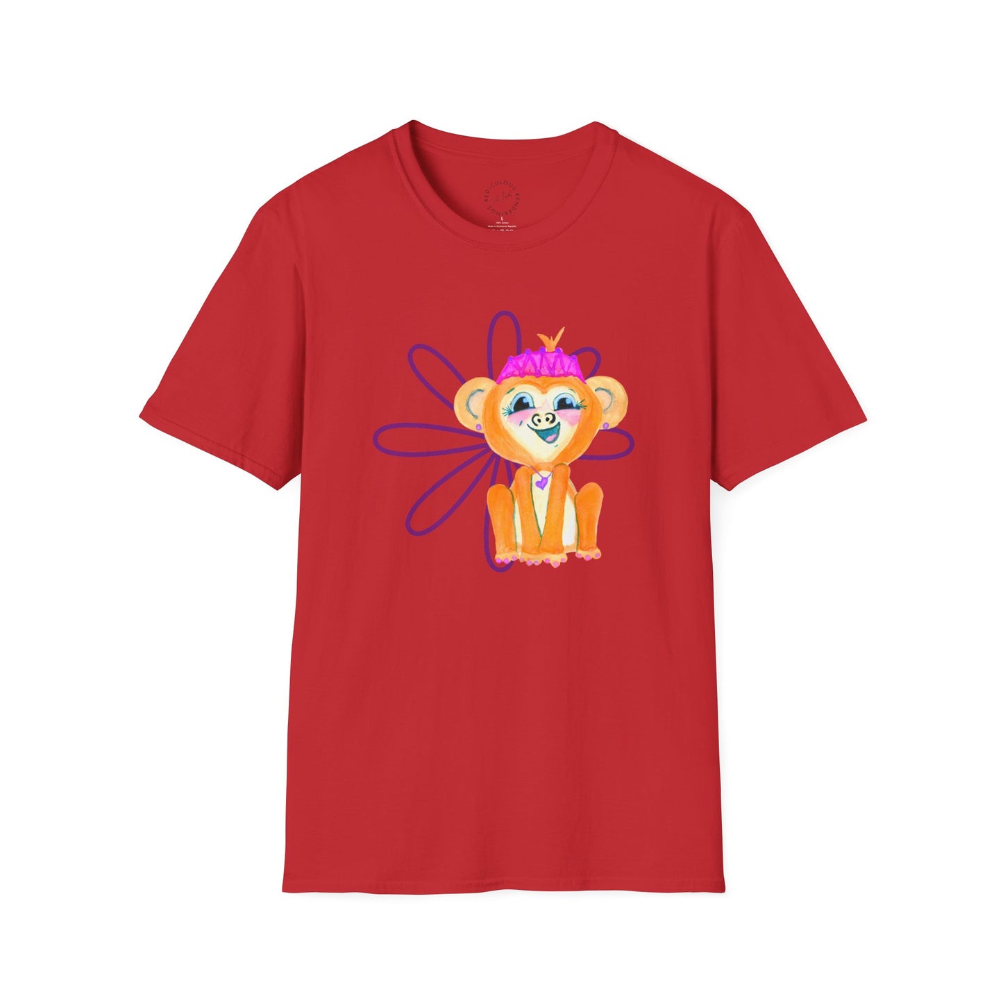 Monkey Unisex Softstyle T-Shirt