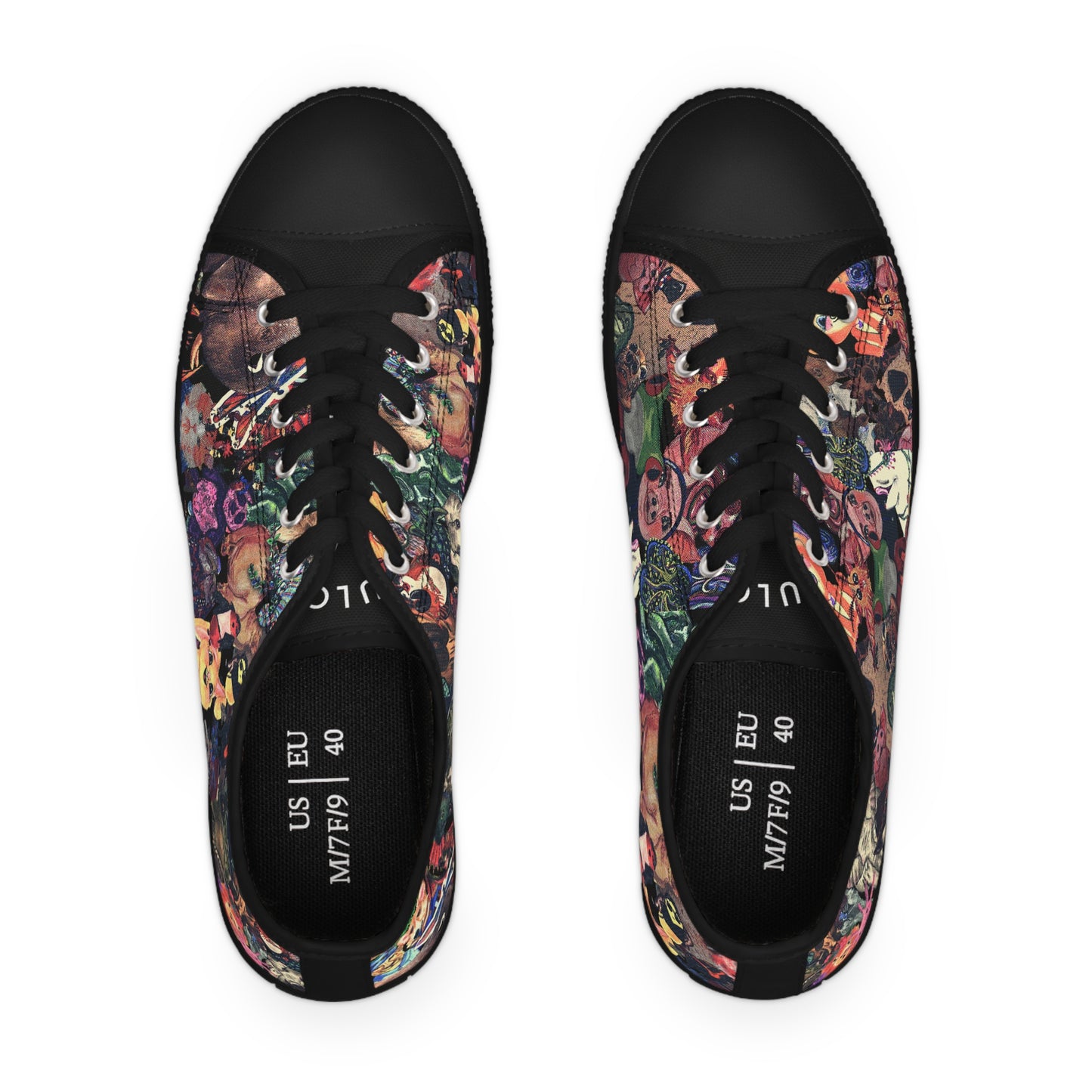 Vintage Animal Mashup Unisex Low Top Classic Sneakers