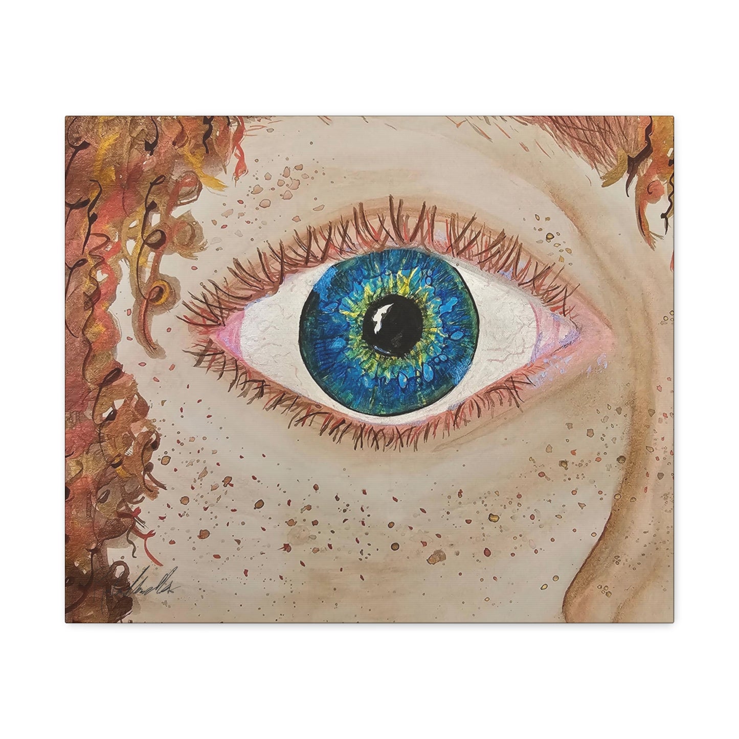 Eye of the Beholder Canvas Gallery Wraps