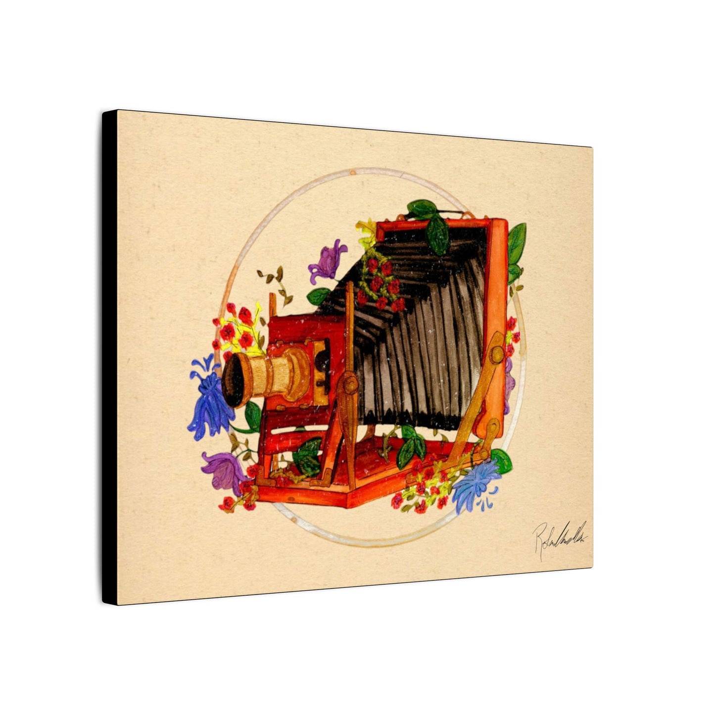 Vintage camera Canvas Gallery Wrap