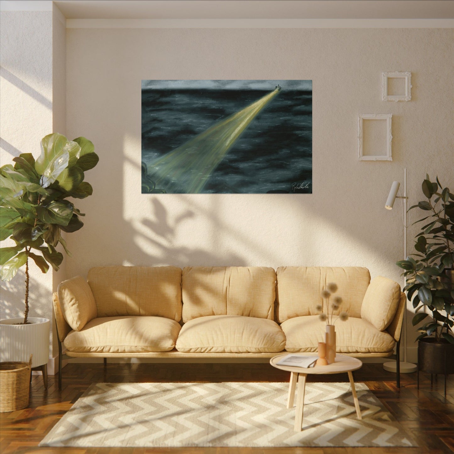 Stormy Seas Canvas Gallery Wrap