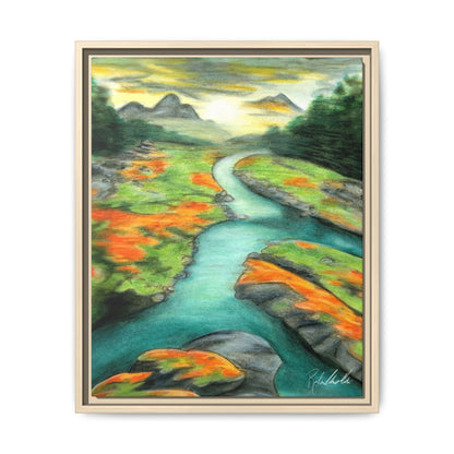 Mountain Stream Framed Wall Art
