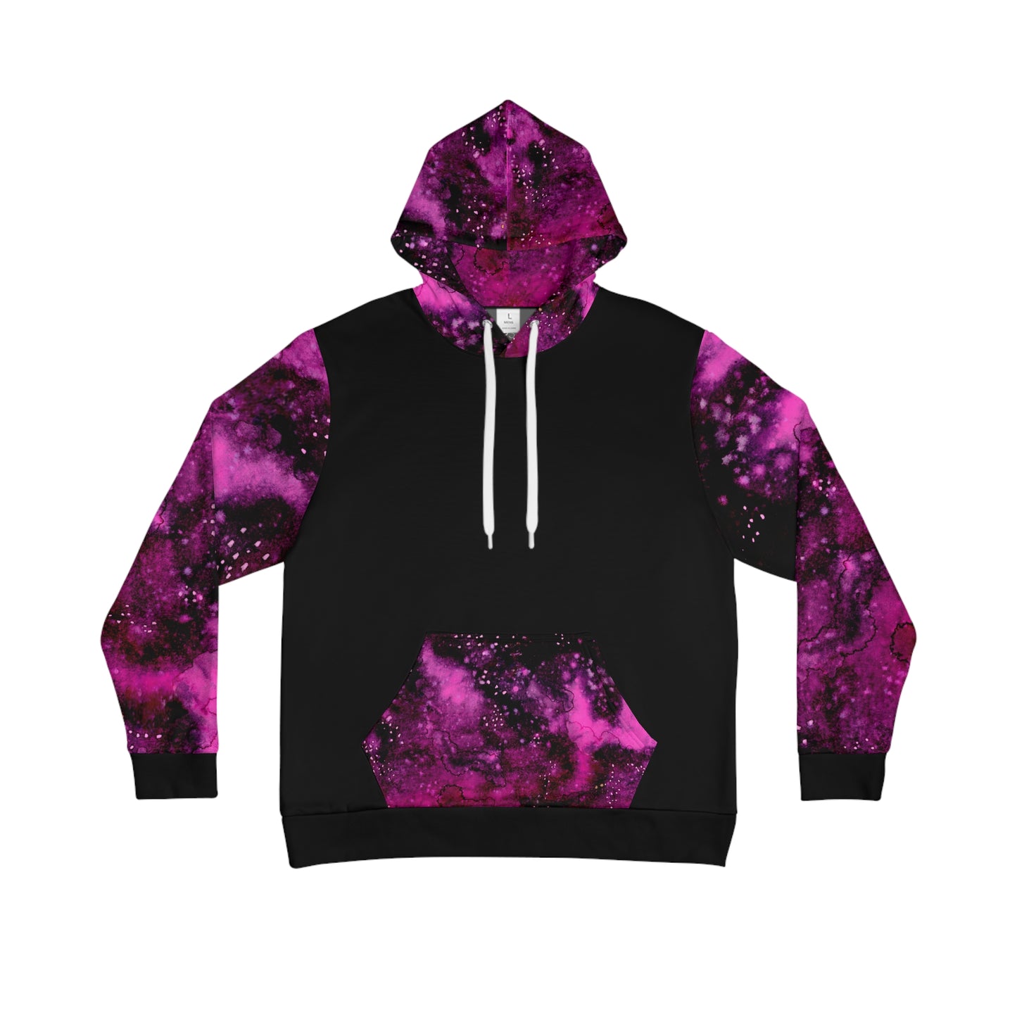 Rose Colored Galaxy Unisex Fashion Hoodie (AOP)