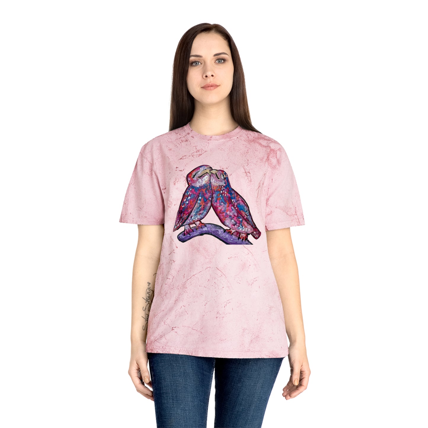 Love Owl Unisex Color Blast T-Shirt