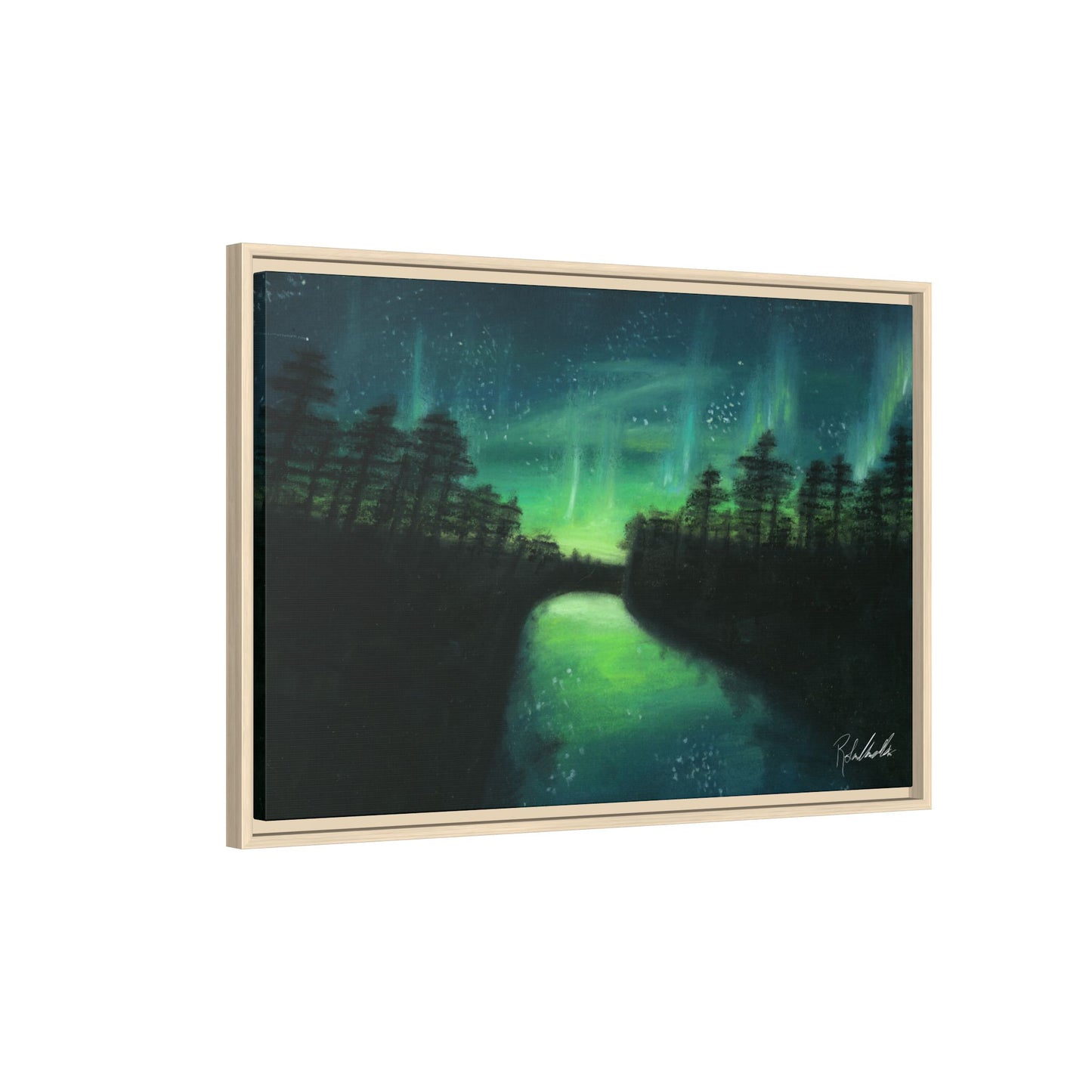 Northern Lights Framed Wall Art