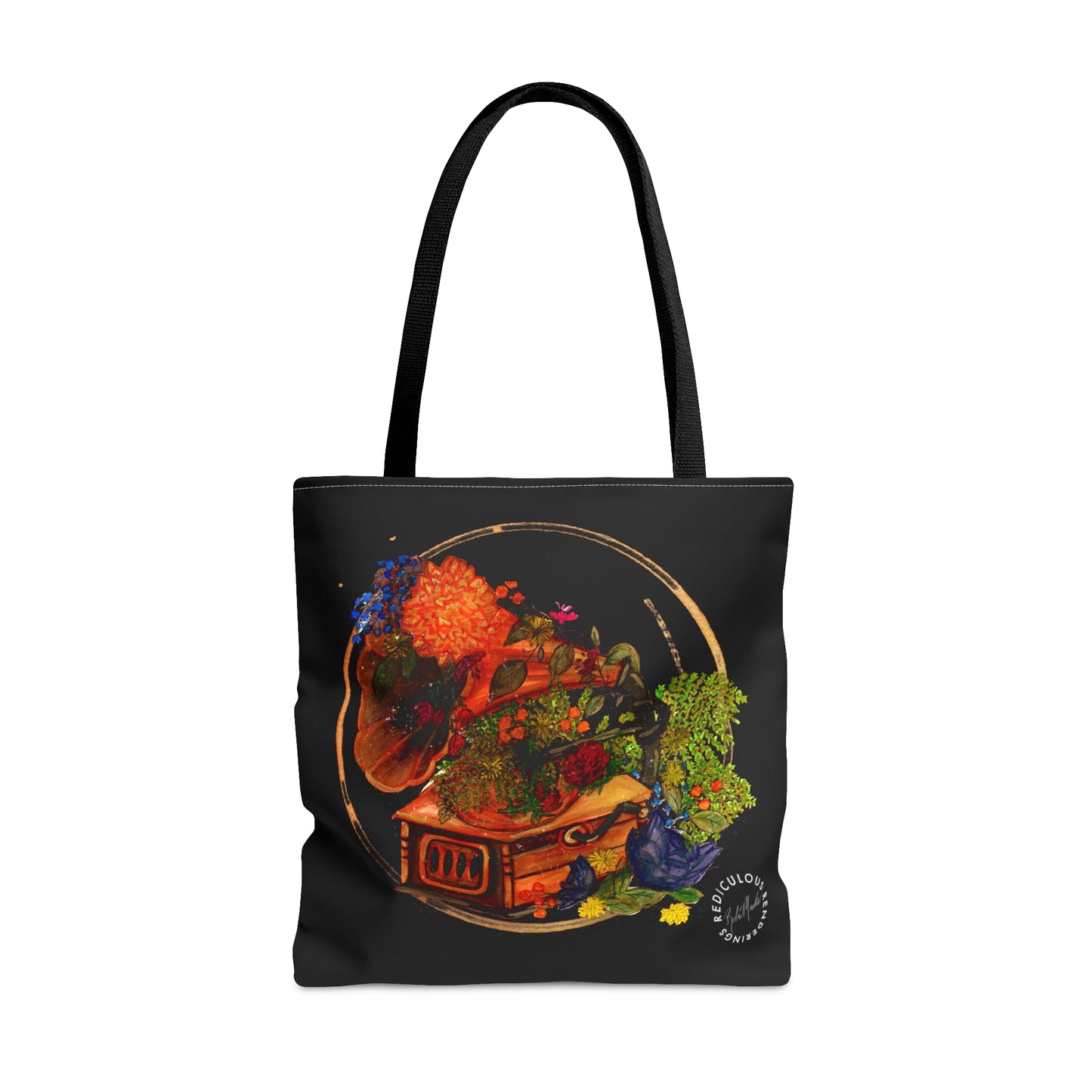 Vintage Phonograph Tote