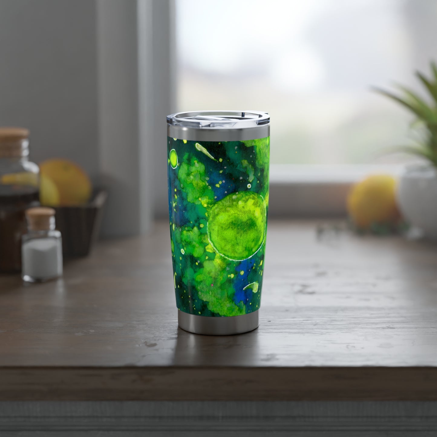 Green Galaxy Vagabond 20oz Tumbler