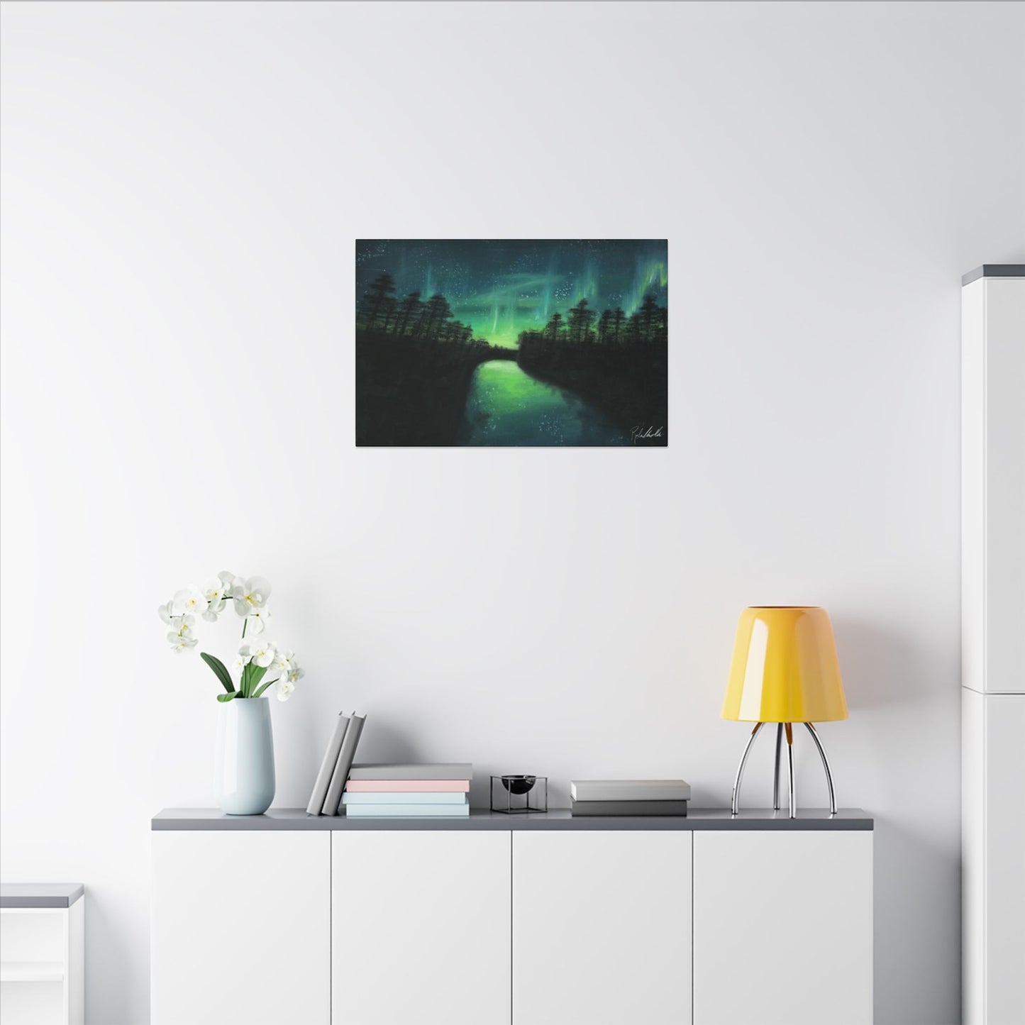 Northern Lights Canvas Gallery Wrap