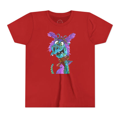 Youth Tee — Colorful Friendly Monster Kids Graphic T-Shirt