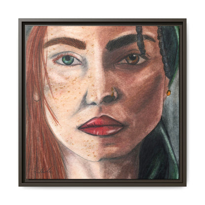 Beyond Race Woman Framed Wall Art