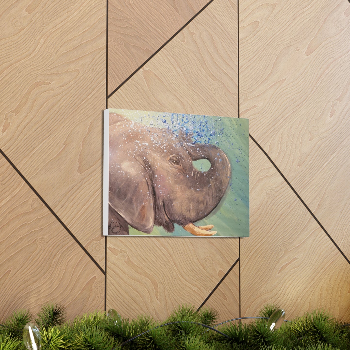 Elephant Canvas Gallery Wraps