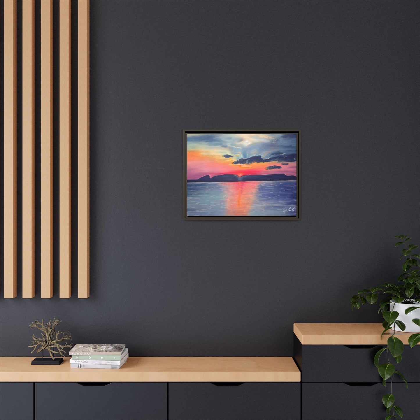 Sleeping Giant at Dawn Framed Wall Art