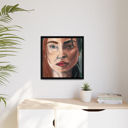 Beyond Race Woman Framed Wall Art