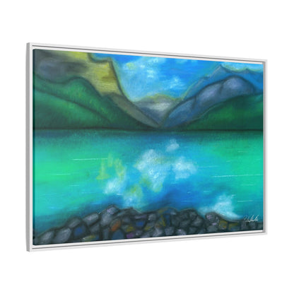 Mountain Lake Framed Wall Art