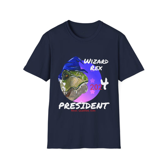 Wizard Rex 4 President Unisex Softstyle T-Shirt