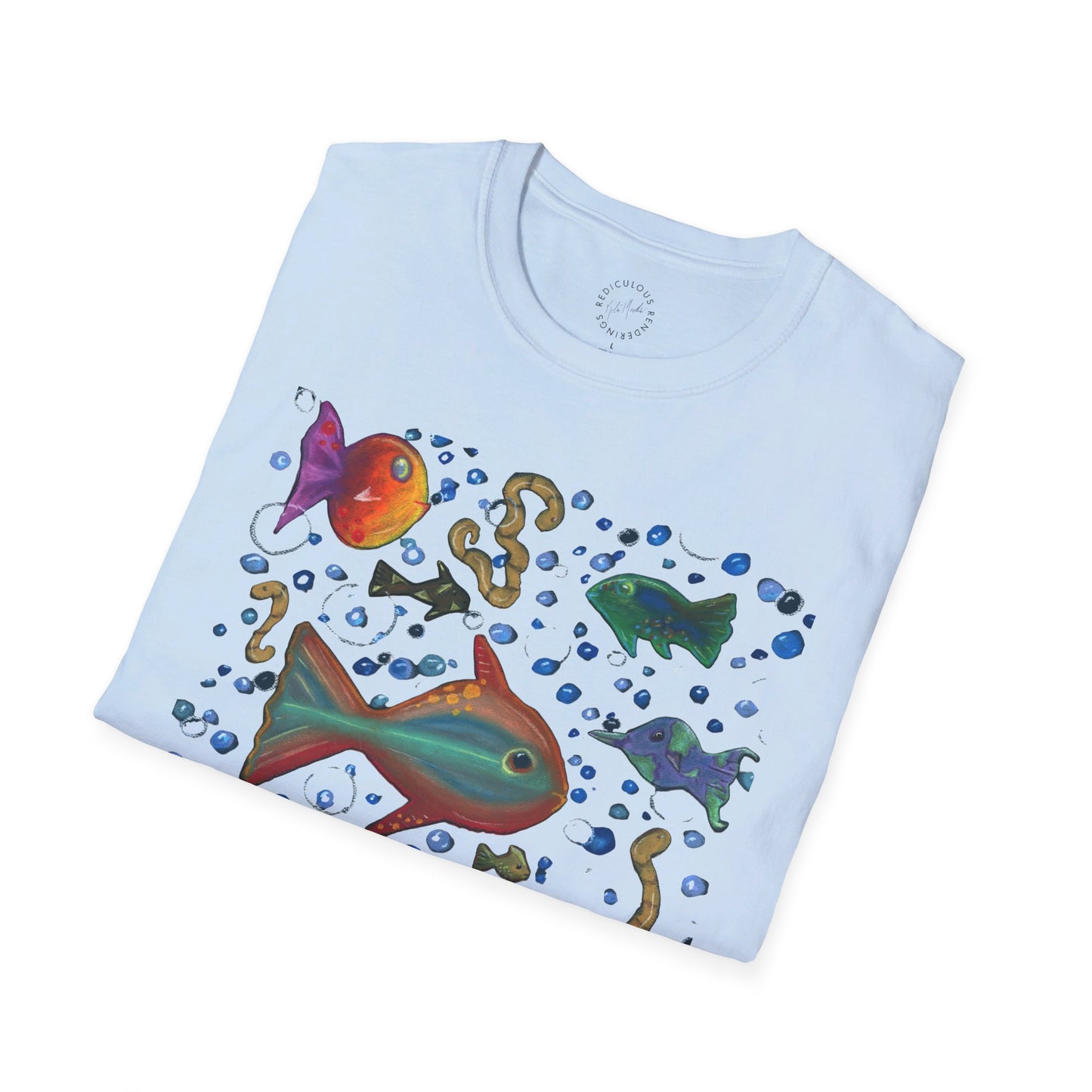 Fish Unisex Softstyle T-Shirt