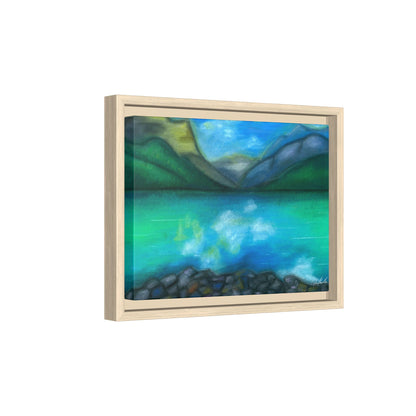 Mountain Lake Framed Wall Art