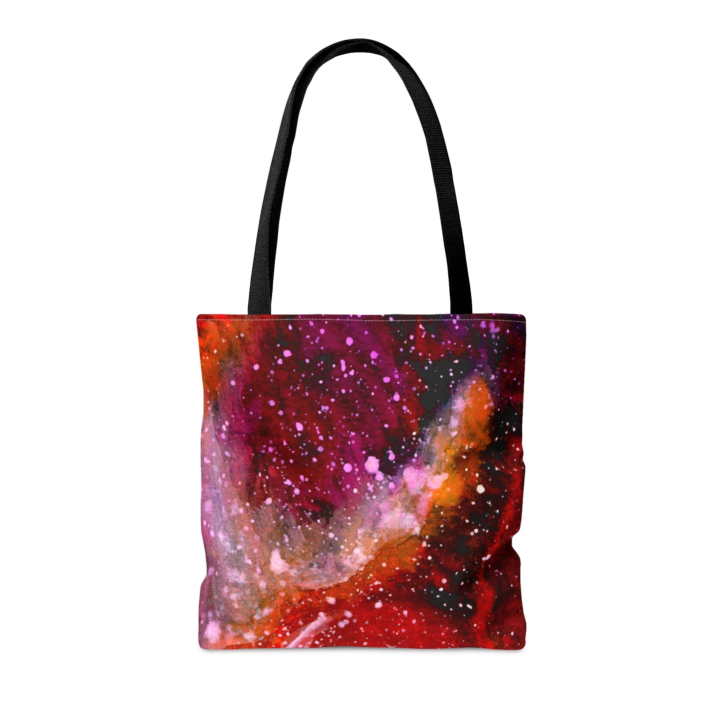 Orange Moons Galaxy Tote