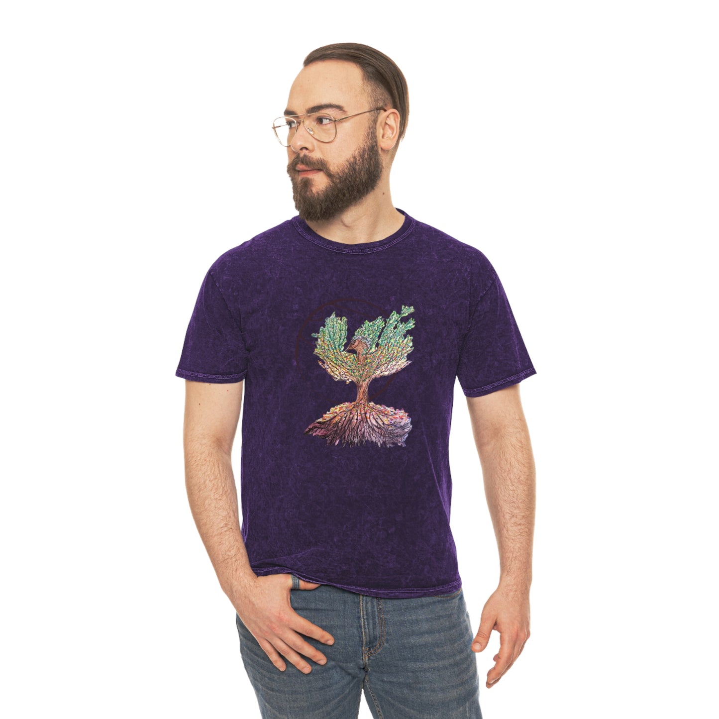 Tree of Life Mineral Unisex Wash T-Shirt