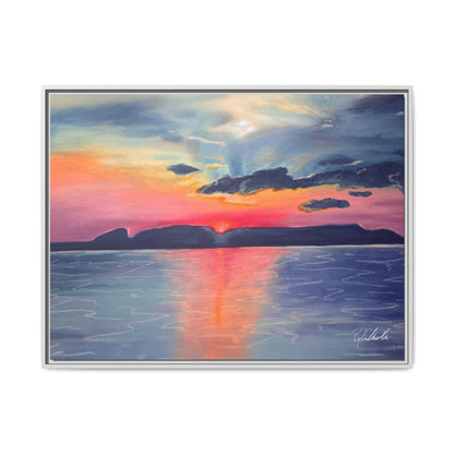 Sleeping Giant at Dawn Framed Wall Art