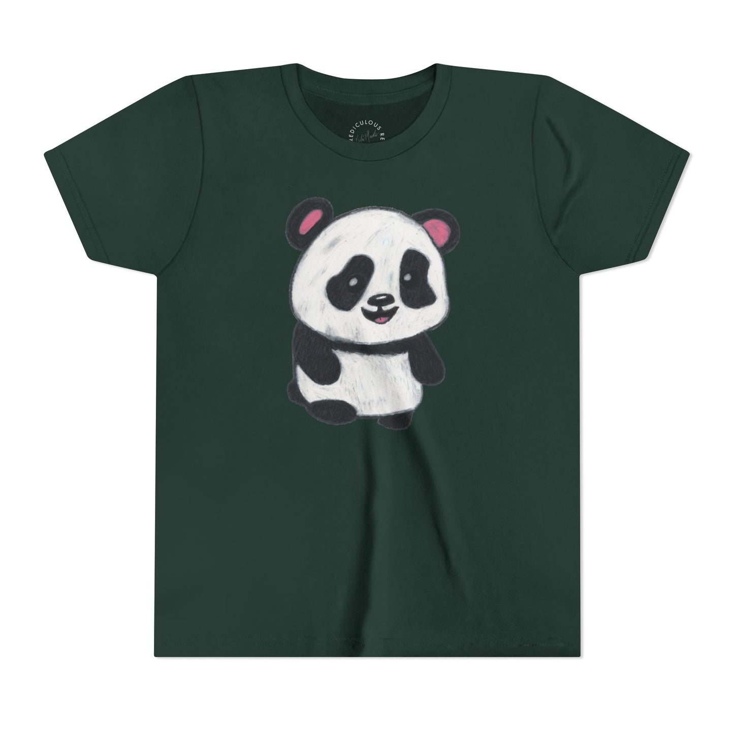 Happy  Panda Kids T-Shirt